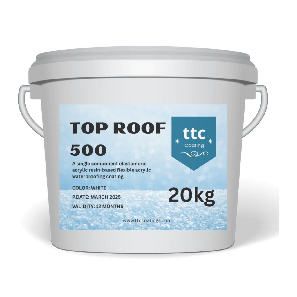 Top Roof 500 (Elastomeric Acrylic Waterproofing Coating)